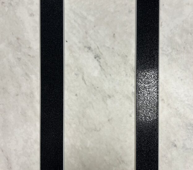Ledelinje ERIKSBERG - Ledelist i aluminium med innlegg, 3M - 1000x57mm